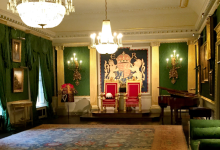 Hillsborough Castle throne room featured image